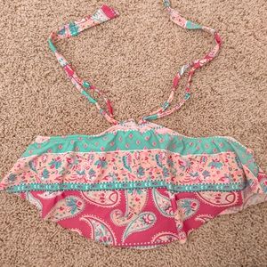 Super cute new patterned bikini top